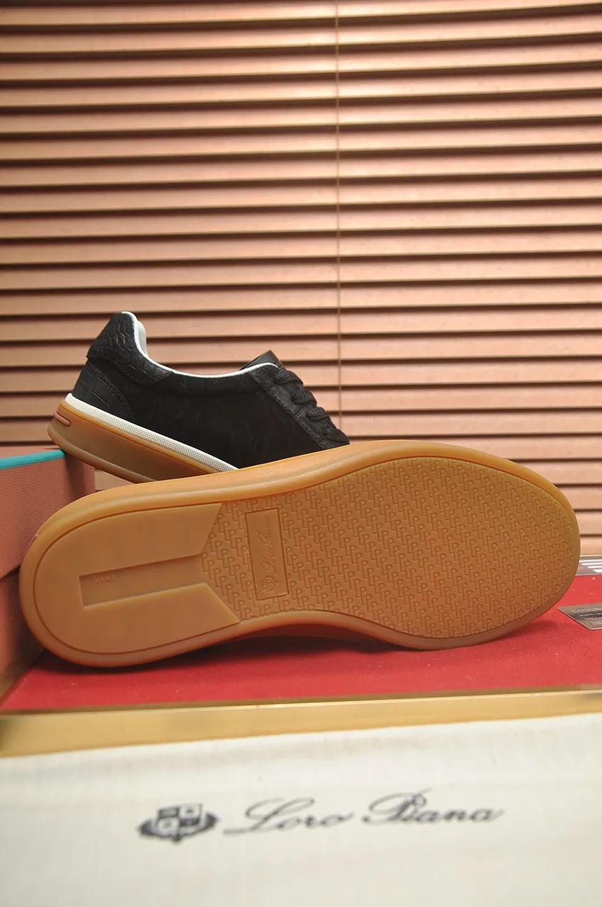 Men's men's shoes 💰580💶[𝐥𝐨𝐫𝐨 𝐏𝐢𝐚𝐧𝐚] lp classic loafers, an Italian treasure brand, the only brand that can match Hermès! Only after wearing it do we realize that we cannot let down our feet. The upper is imported cashmere, the lining of water-dyed cowhide ➕ the cowhide feet, the official original glass rubber outsole, and the pendant. Exclusive original packaging (tag ➕ brand paper ➕ outer box ➕ hand bag) code number: 38-46 (45 46 customized)